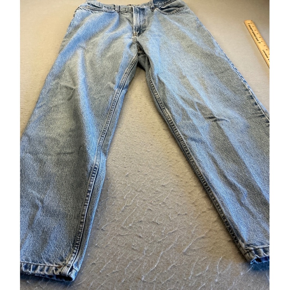 Tommy Hilfiger Vintage Jeans Light Wash Denim 33x30 Mens Straight Leg 90s USA